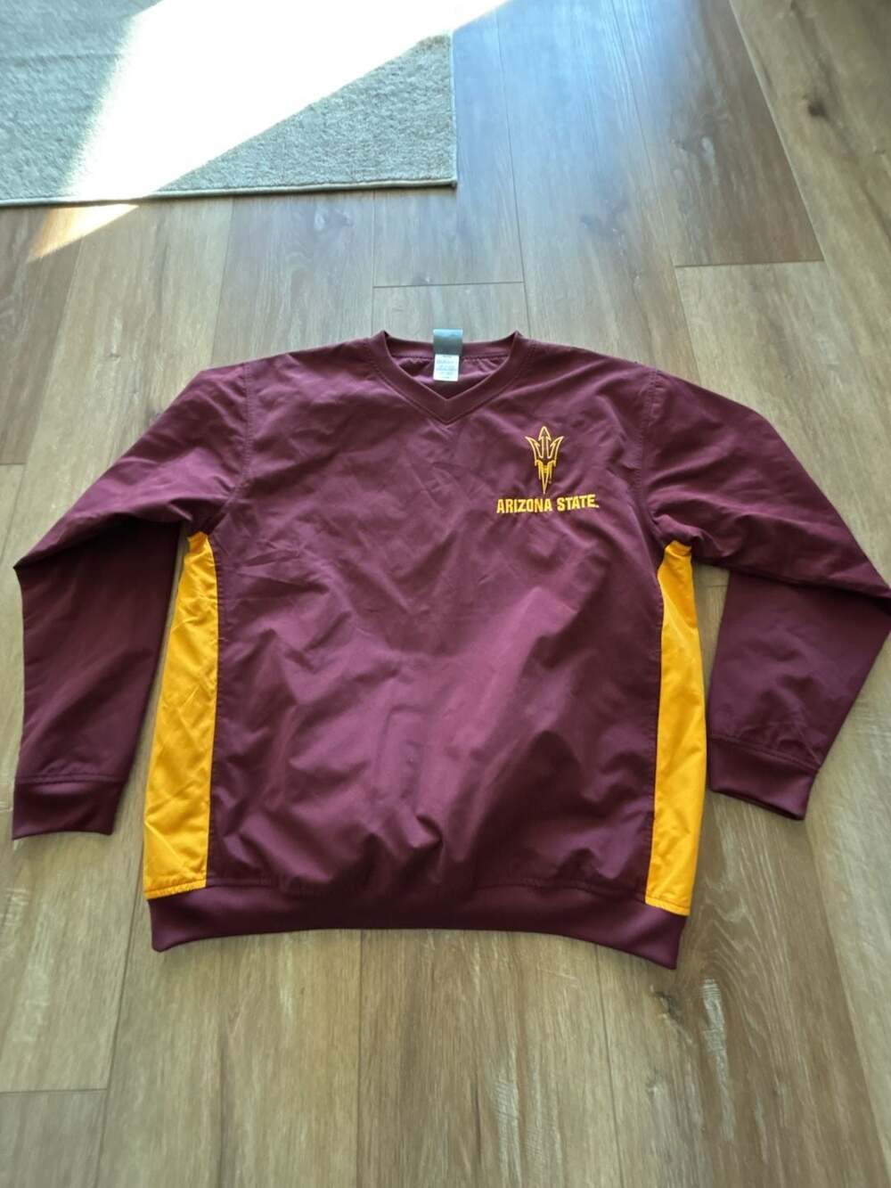 Vintage ASU Sun Devils Pullover Jacket Size Medium